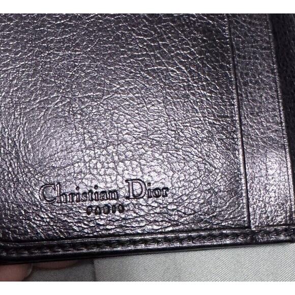 Rare CHRISTIAN DIOR Wallet Flight Line orange Canvas Denim Trotter - Picture 4 of 9